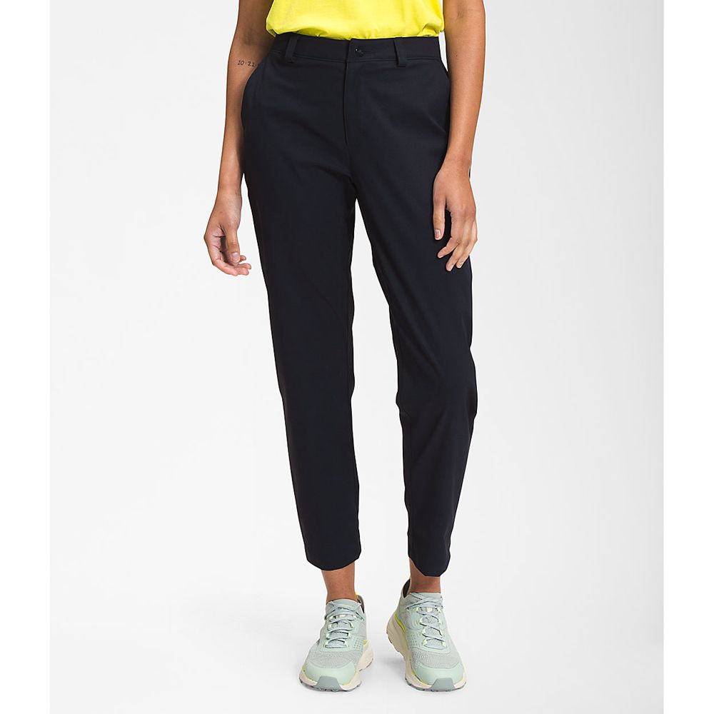 The North Face Pants Womens Australia - The North Face City Standard Ankle Navy (NAJ-847032)